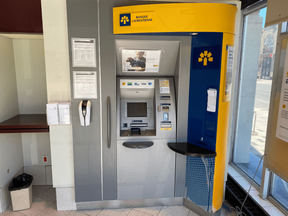 Notre avis sur les guichets automatiques de la Banque Laurentienne